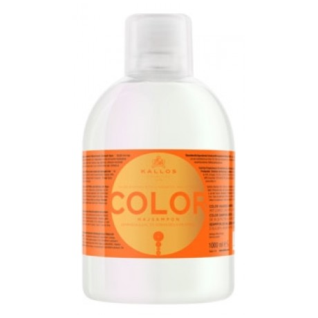​Σαμπουάν Kallos Cosmetics Color shampoo with linseed oil and uv filter 1000 ml