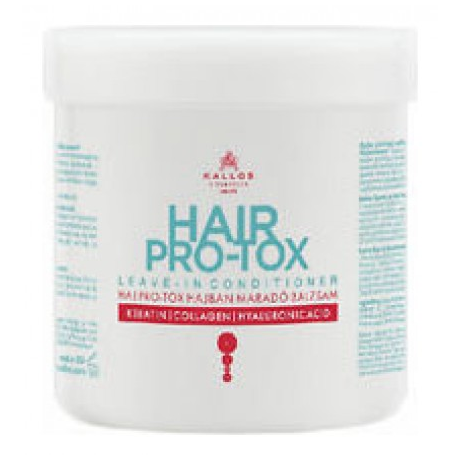 Kallos Hair Pro Tox Leave-In Conditioner Μαλακτική  250ml Με Κερατίνη, Κολλαγόνο & Υαλουρονικό