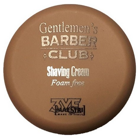 3VE Maestri Gentlemen's Barber Shaving Cream Foam Free Κρέμα Ξυρίσματος Χωρίς Αφρό 125ml