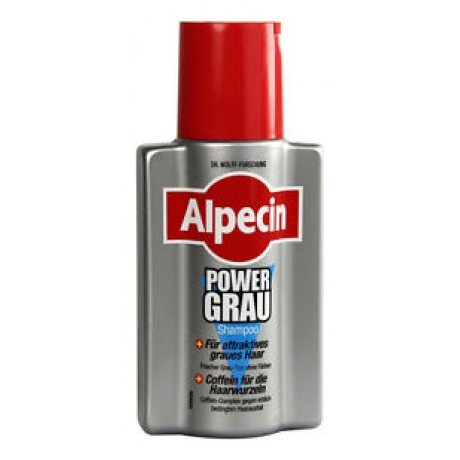 Σαμπουάν για γκρίζα μαλλιά κατά της τριχόπτωσης 250ml Alpecin power grey  caffeine shampoo