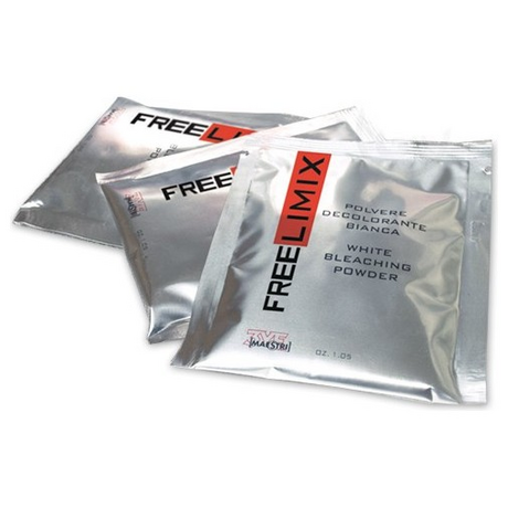 Άσπρη αποχρωματική σκόνη 30 gr Freelimix White bleaching powder