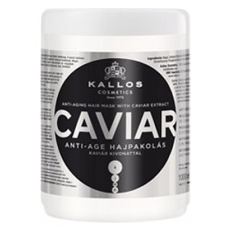 Kallos Caviar Restorative Hair Mask 1000ml Επαγγελματική Mάσκα Mαλλιών Mε Χαβιάρι