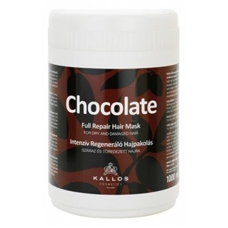 Kallos Full Repair Mask Chocolate 1000ml Για Ταλαιπωρημένα Μαλλιά