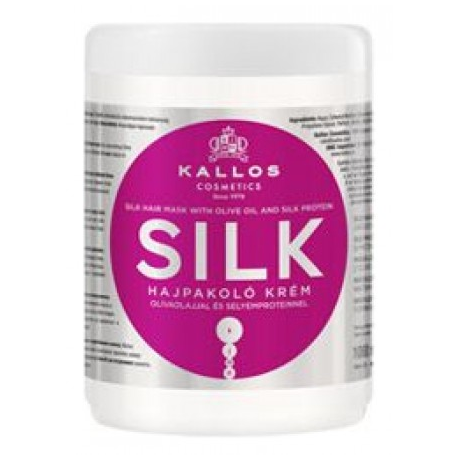 Kallos Silk Hair Mask 1000ml Με Μετάξι Για Ξηρά & Αδύναμα Μαλλιά