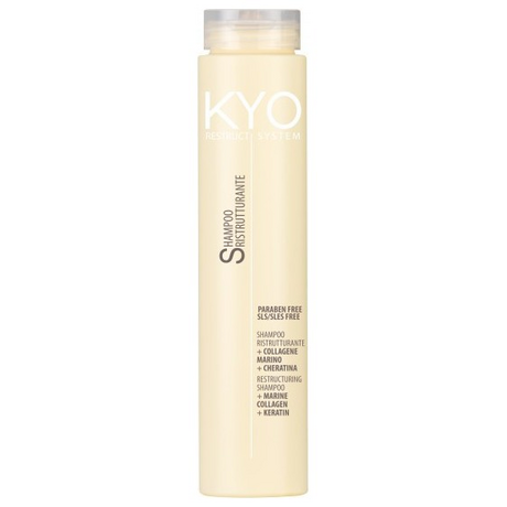 Kyo Restruct System Shampoo Αναδόμησης 250ml Με Κερατίνη & Θαλάσσιο Κολλαγόνο
