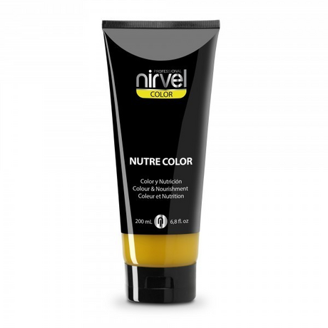 Nirvel Nutri Color Mask χρωμομάσκα χρώματος κίτρινο 200ml