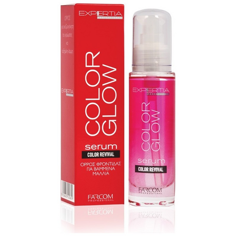 Farcom Expertia Professionel Color Glow 50ml Ορρός Αναζωογόνησης Για Βαμμένα Μαλλιά