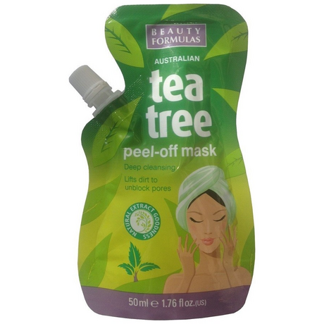 Beauty Formulas Peel-off μάσκα απολέπισης από αυστραλιανό τεϊόδενδρο 150ml