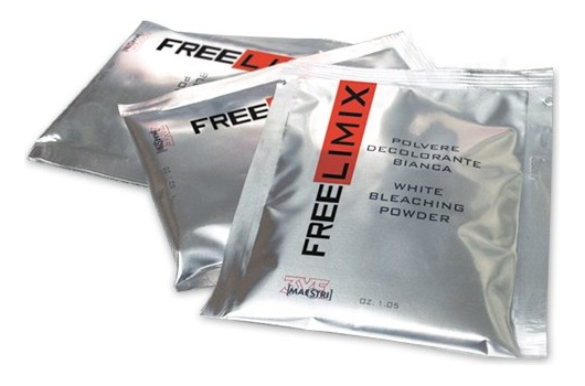 Άσπρη αποχρωματική σκόνη 30 gr Freelimix White bleaching powder