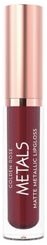 Golden Rose Metals Matte Metallic Lipgloss No 58 Plum
