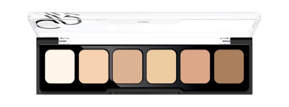 Golden Rose Correct & Conceal 01 Light to Medium 12gr - Παλέττα Κονσίλερ Σκιών