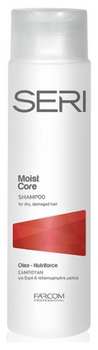 Farcom Professional Seri Moist Core Σαμπουάν 300ml για Ξηρά, Θαμπά και Ταλαιπωρημένα μαλλιά